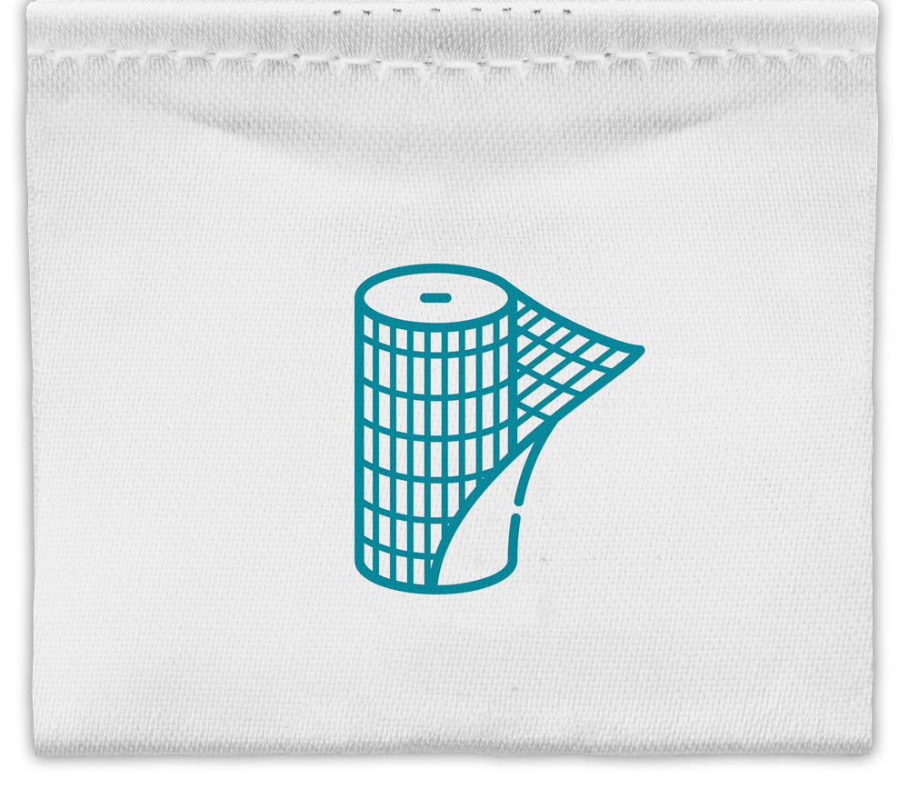 Rohgewebe Label